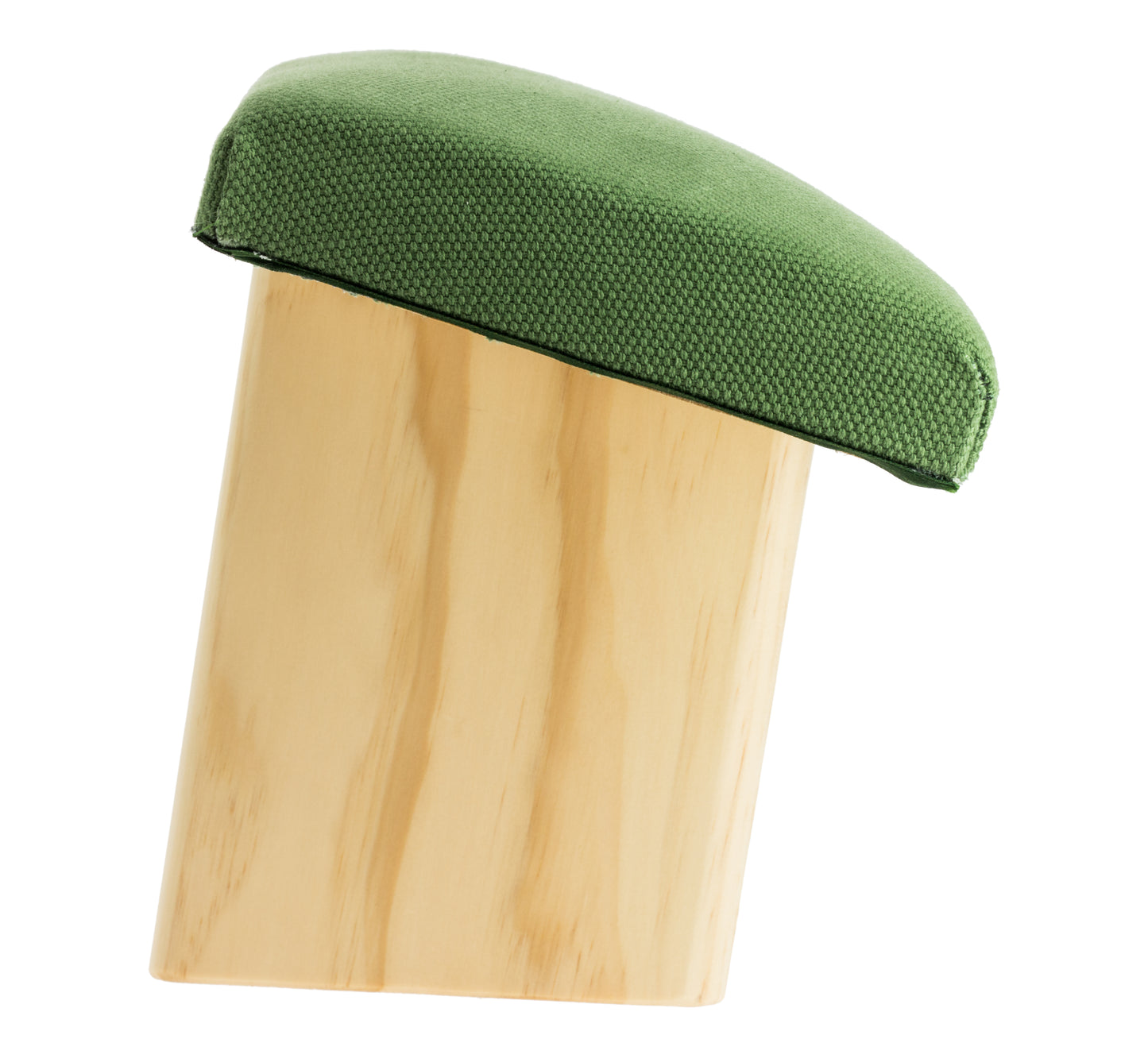 Panchina da meditazione imbottita - Verde oliva