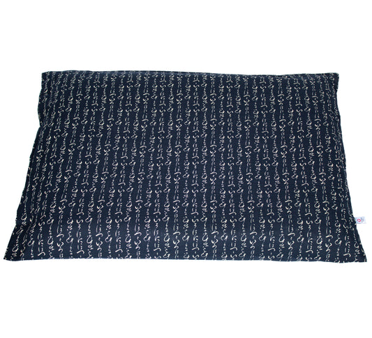 Zabuton Hiragana Bleu