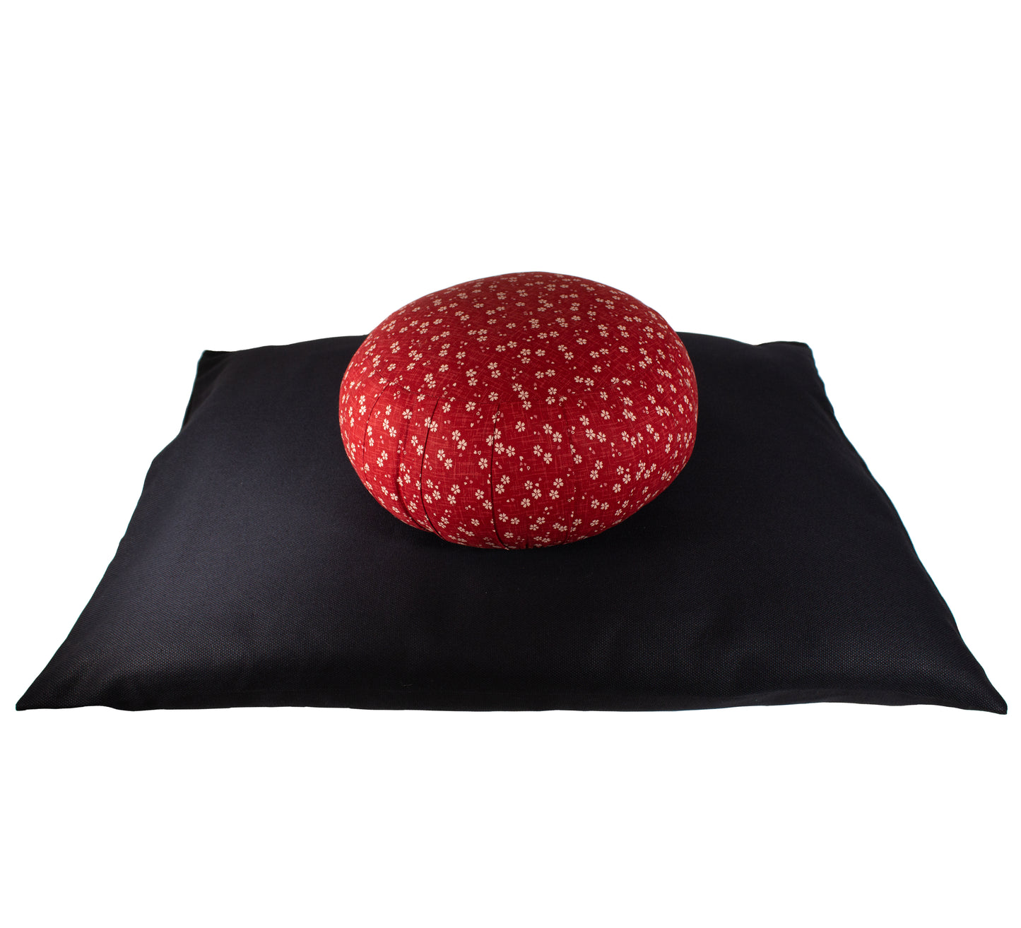 Kapok Round Zafu - Maroon Sakura