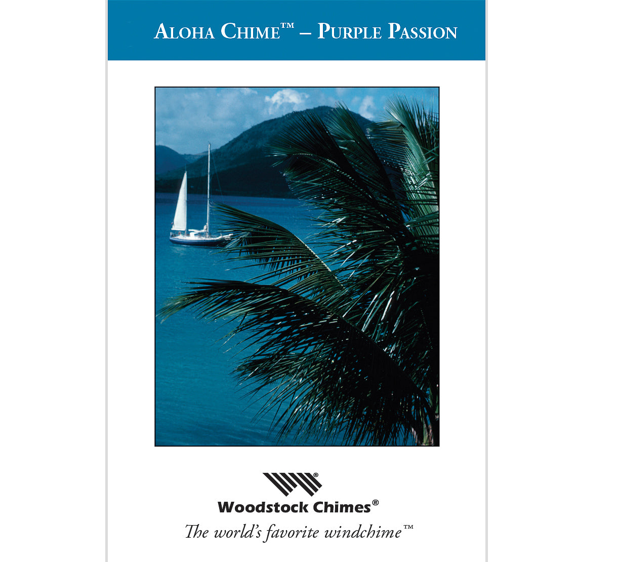 Campana de Viento Aloha - Púrpura