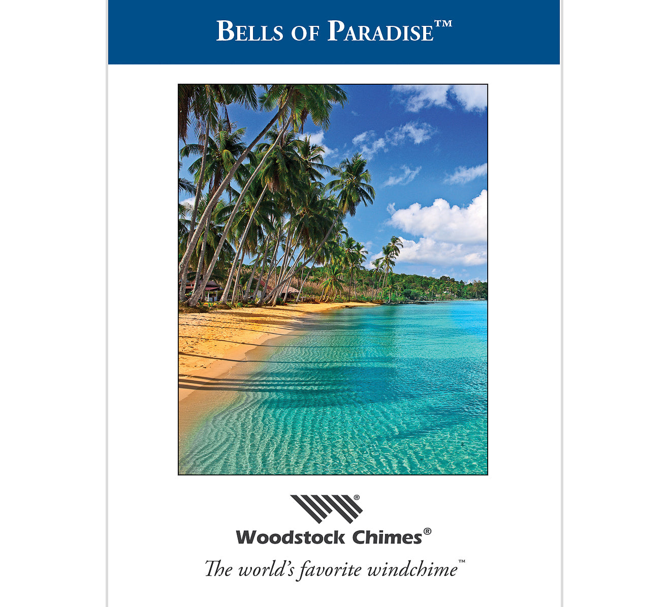 Campana de Viento Paraíso - Bronce