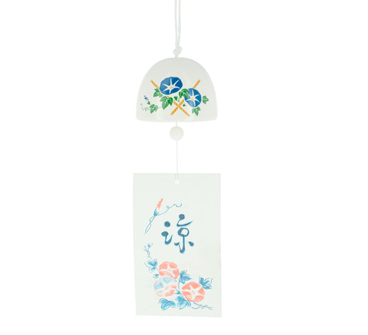 Campana Furin Cerámica Rankaku Ipomea