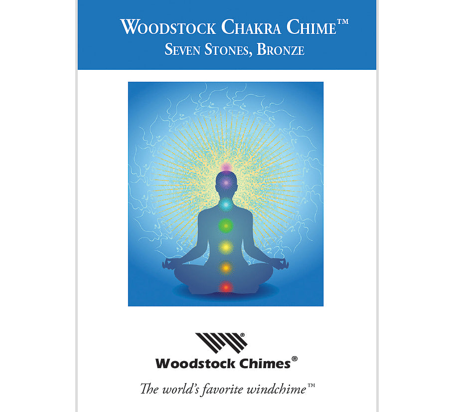 Chakra Chime - Sette pietre, bronzo