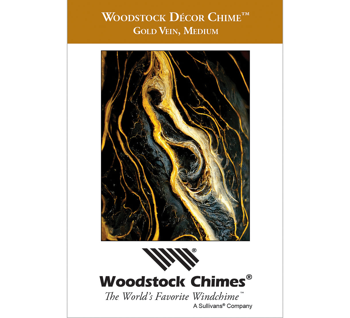 Décor Chime - Gold Vein