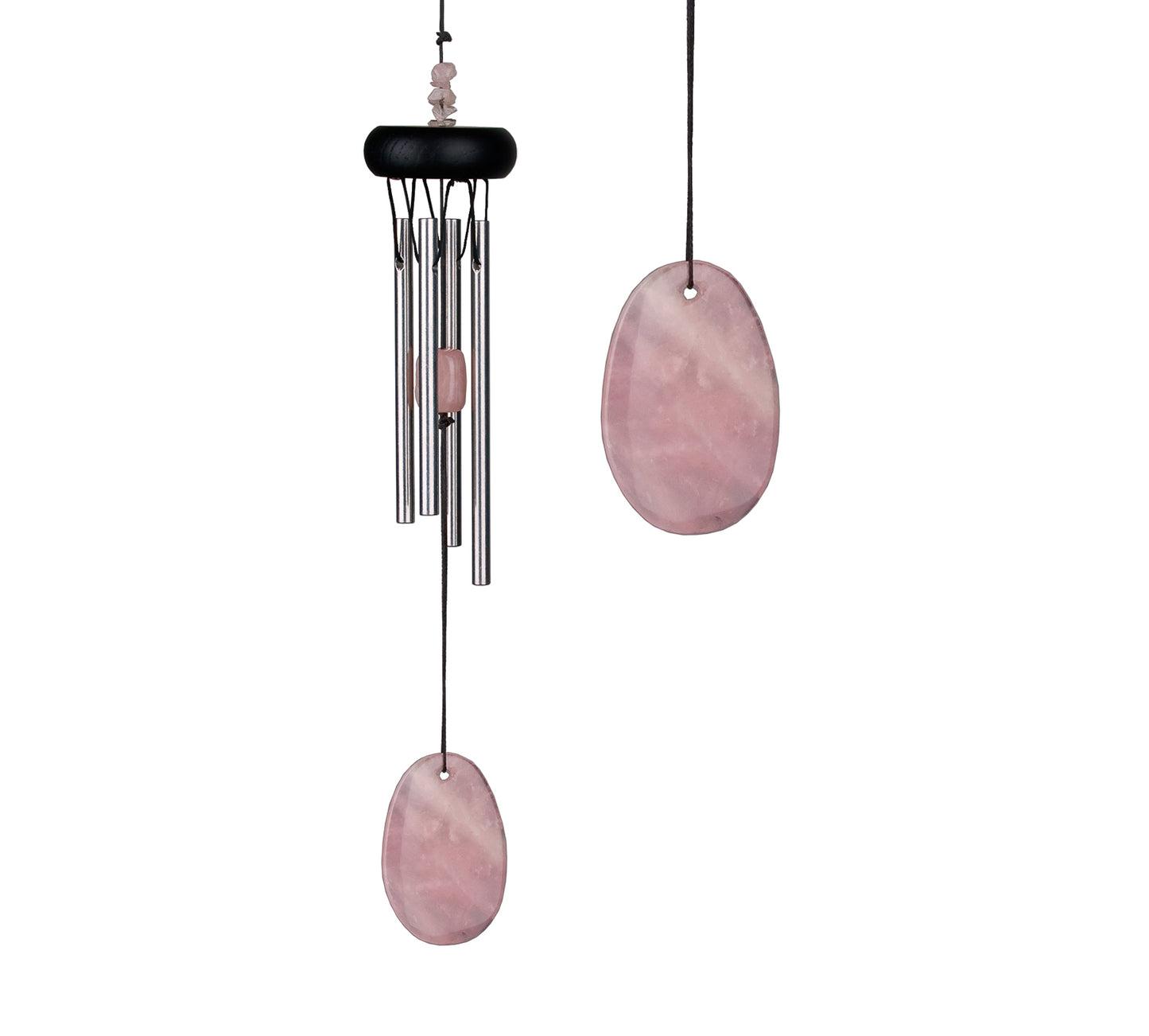 Campana di pietre preziose - Quarzo rosa