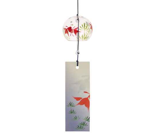 Furin Crystal Bell Kingyo, 5cm