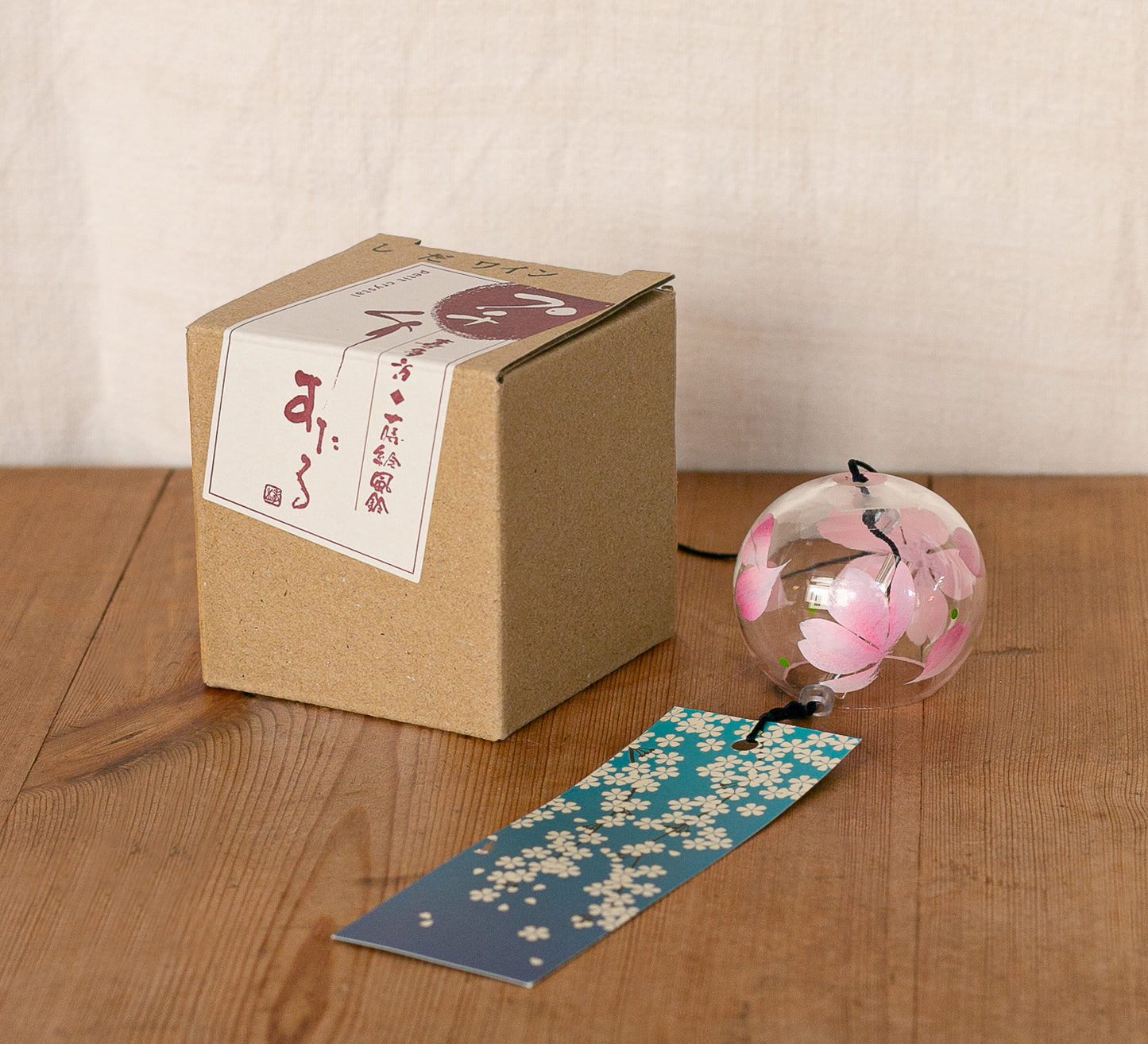 Sino de Cristal Furin Sakura, 5cm