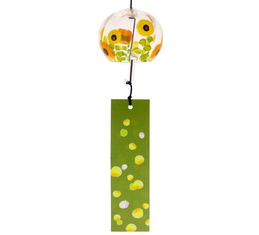 Campana Furin Cristal Himawari 7cm