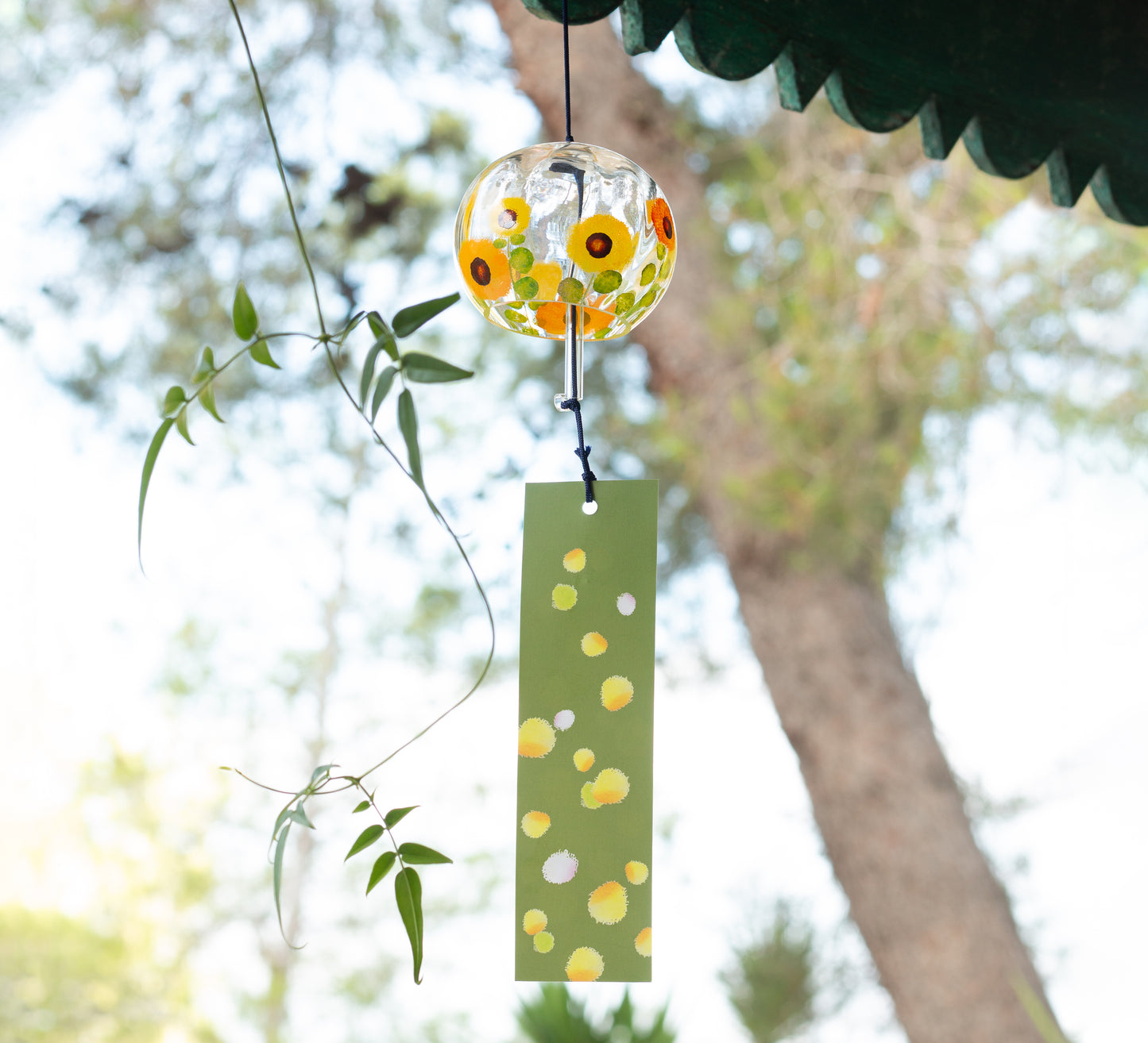 Furin Crystal Bell Himawari, 7cm