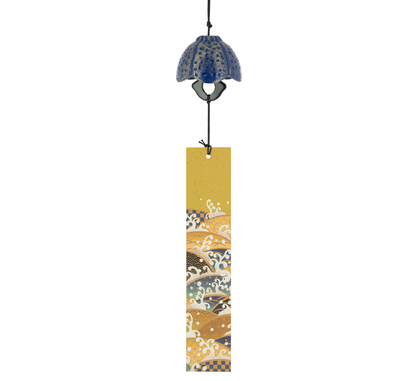 Campana Feng Shui Furin Hana Índigo