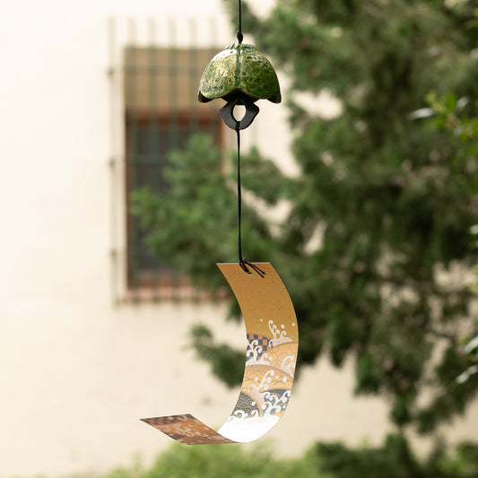 Furin Feng Shui Glocke Hana - Grün