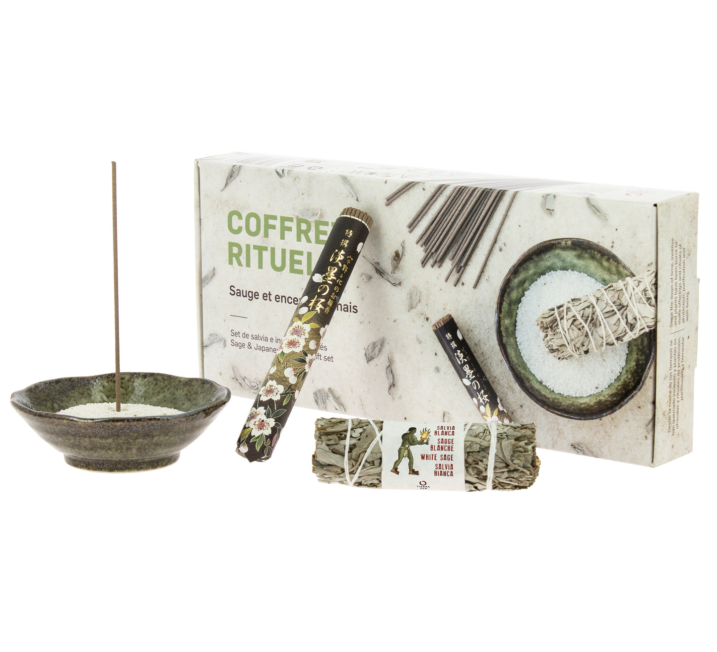 Ritual Gift Set - Sage & Japanese Incense