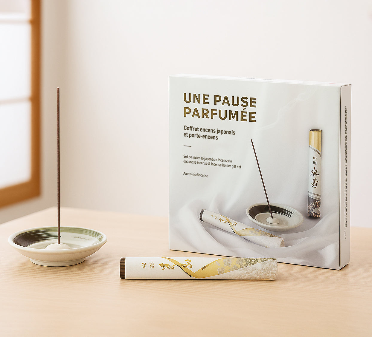 Eine duftende Pause - Japanisches Räucherwerk-Set
