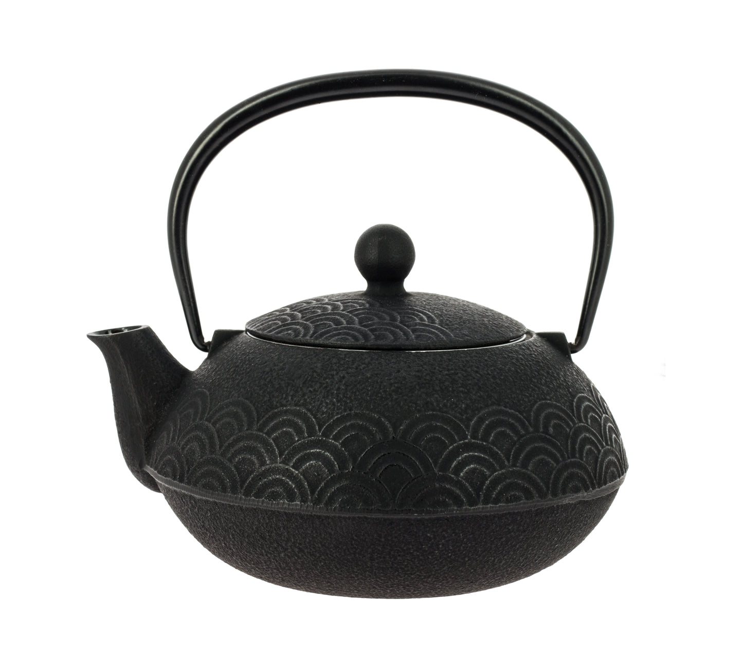 Seigaiha Iwachu Teapot - Black, 650 ml
