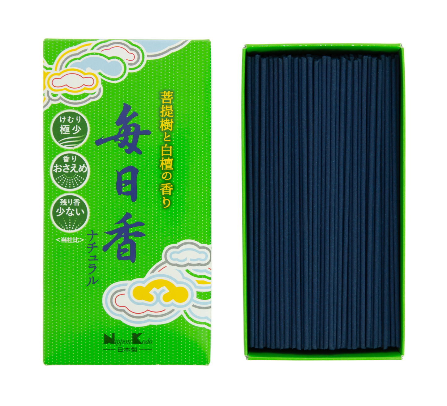 Natural Mainichikoh Incense - Herbs, Large Box