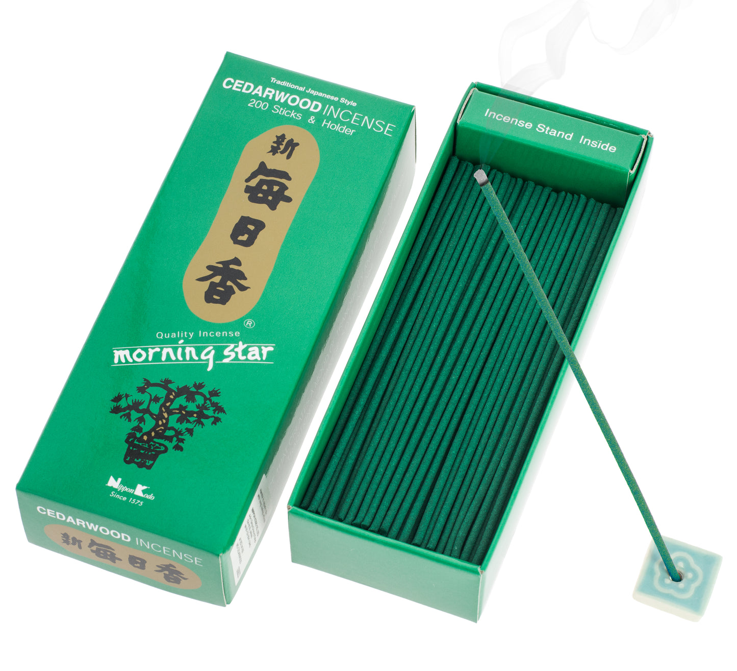 Morning Star Incense - Cedarwood, 200 Sticks