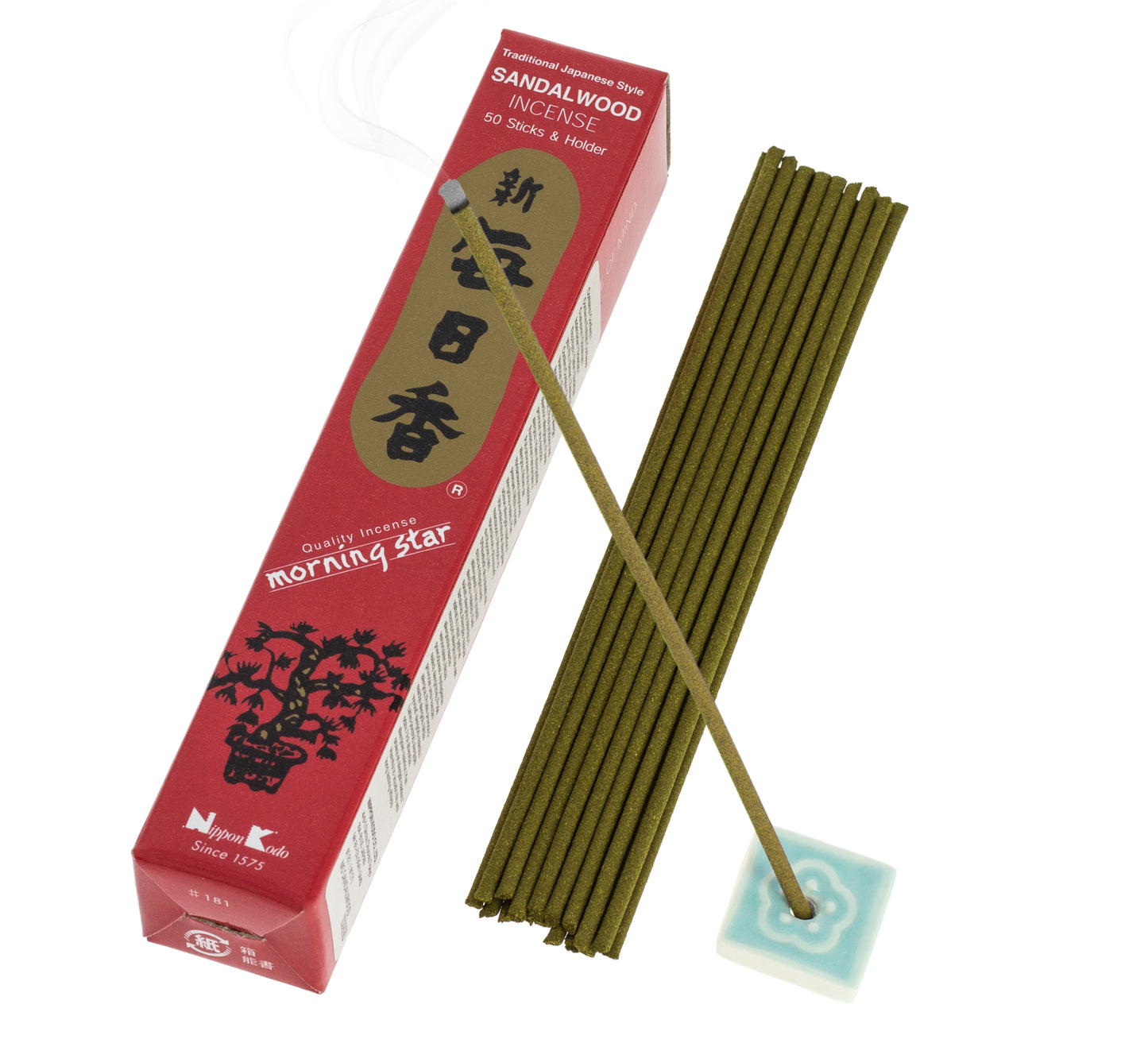 Incenso Morning Star - Sandalo, 50 bastoncini