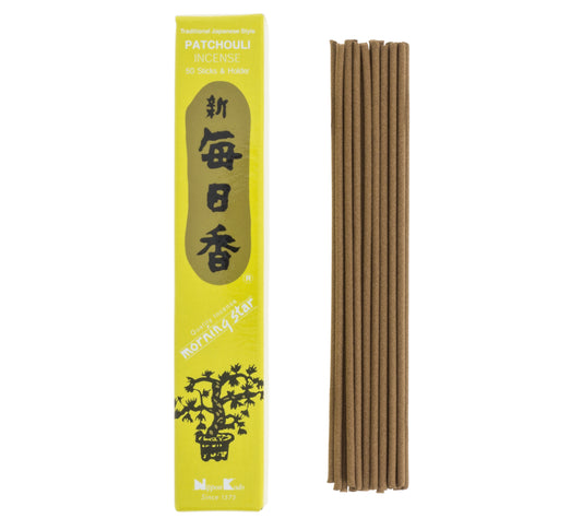 Morning Star Incense - Patchouli, 50 Sticks