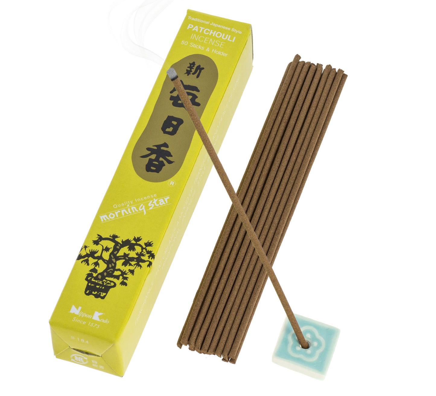 Incenso Morning Star - Patchouli, 50 bastoncini