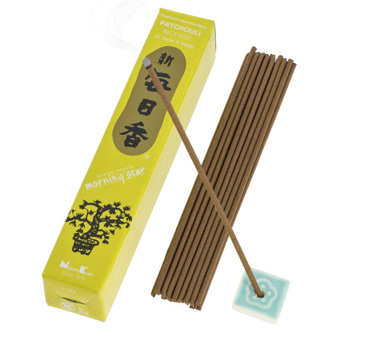 Encens Morning Star Patchouli 50 bâtonnets