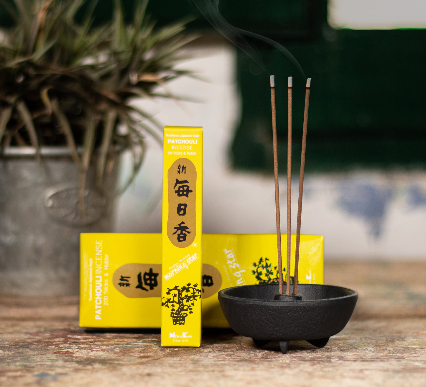 Incenso Morning Star - Patchouli, 50 bastoncini