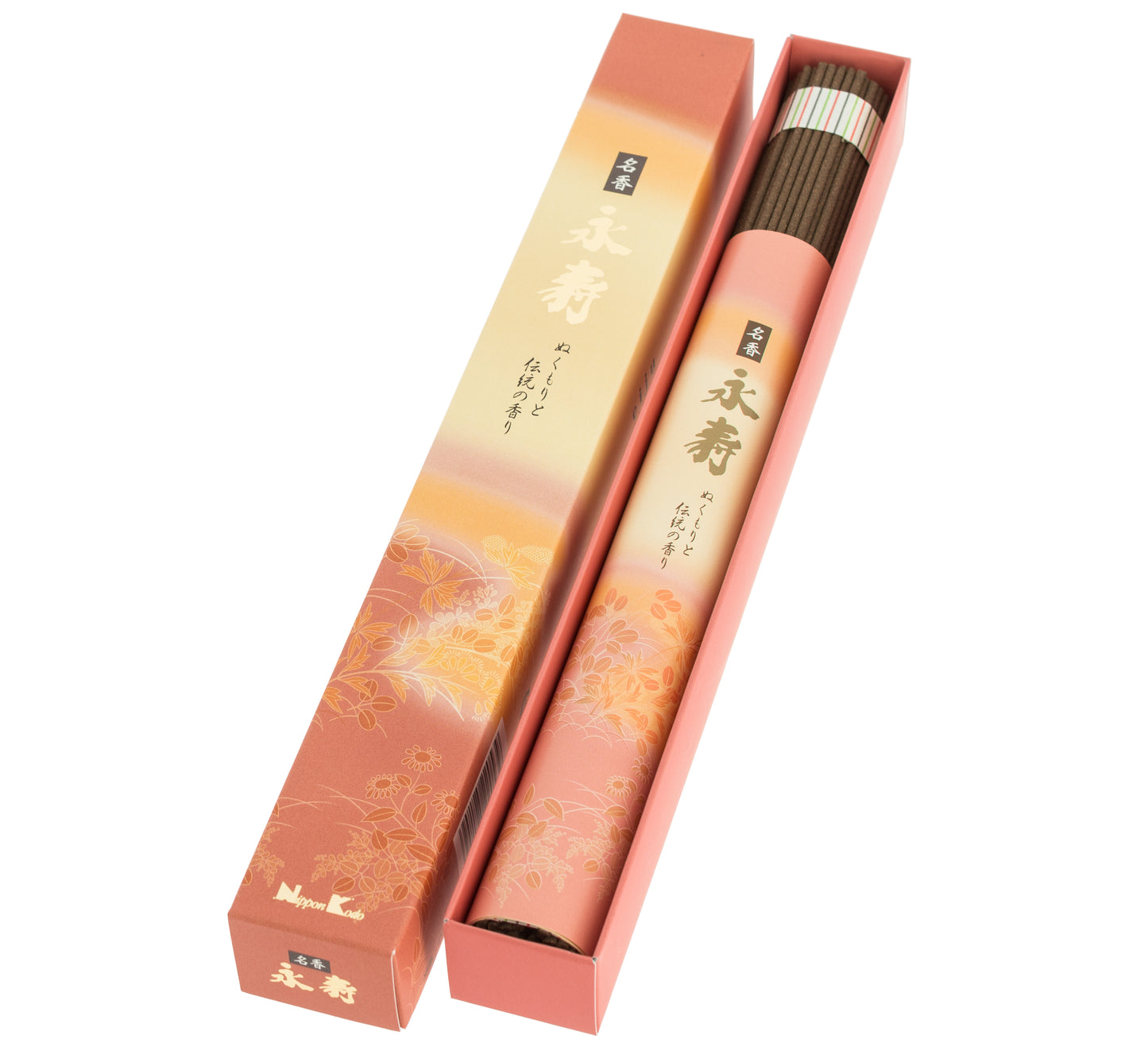 Eiju Meiko Incense - Cinnamon & Amber, Long Sticks