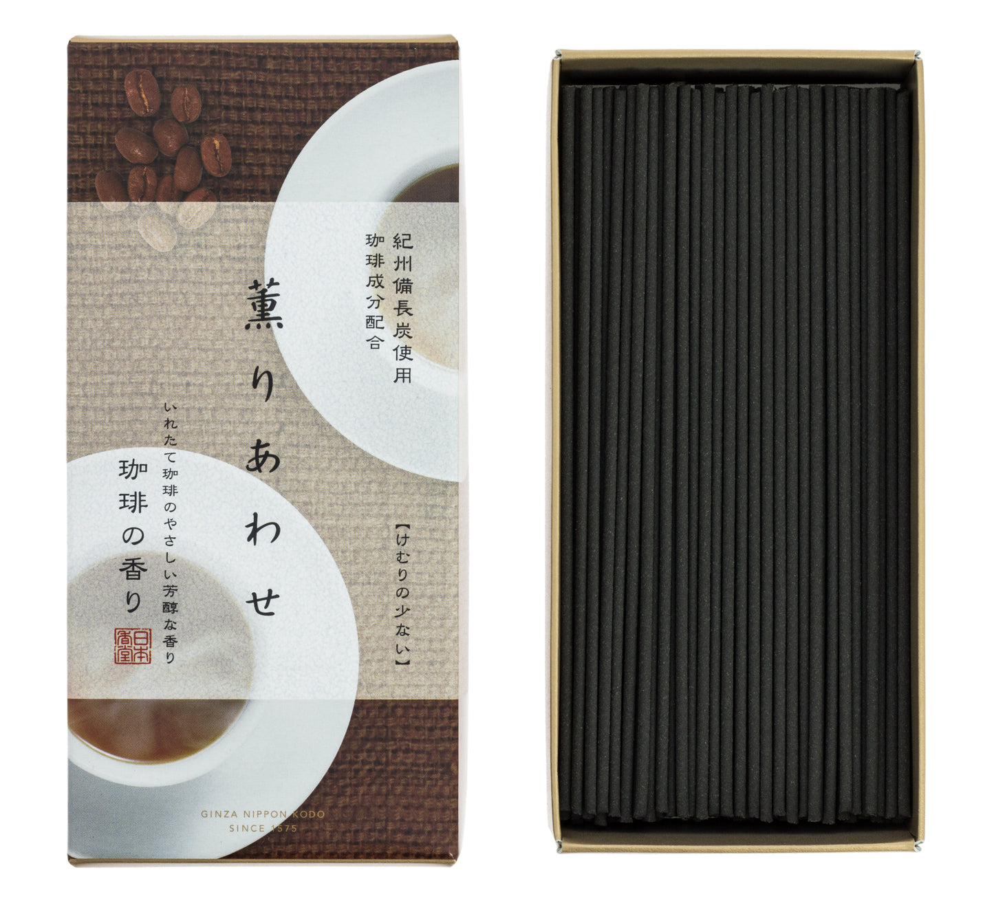 Kaori Awase Weihrauch - Kaffee, große Schachtel
