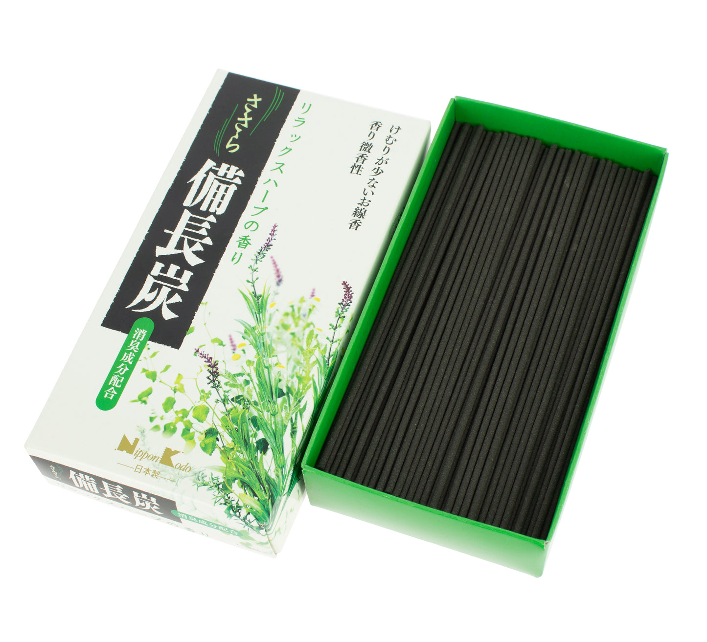 Incienso Sasara Binchotan Relax Herb - Caja Grande