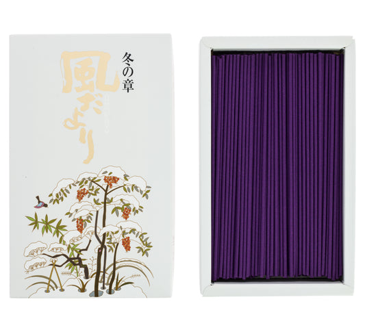 Kazedayori Incense - Winter, Large Box