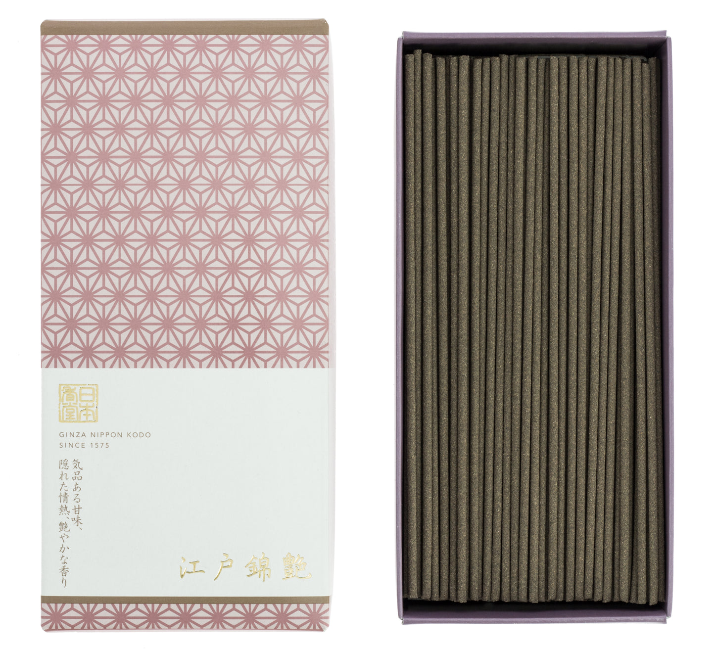 Edonishiki-Räucherstäbchen – Tsuya, große Schachtel