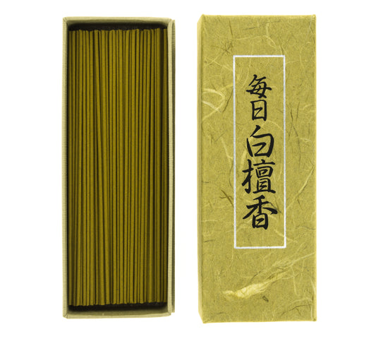 Incienso Mainichi Byakudan - Sándalo, 150 Barritas