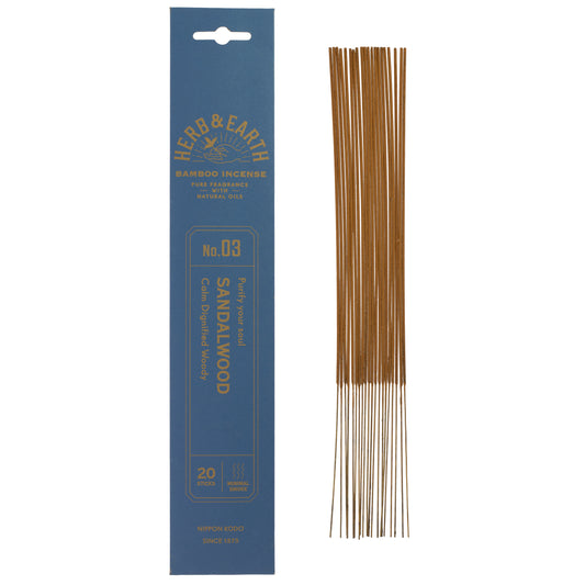Herb & Earth Incense - Sandalwood