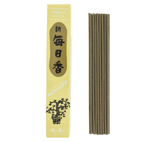 Morning Star Incense - Vanilla, 50 Sticks