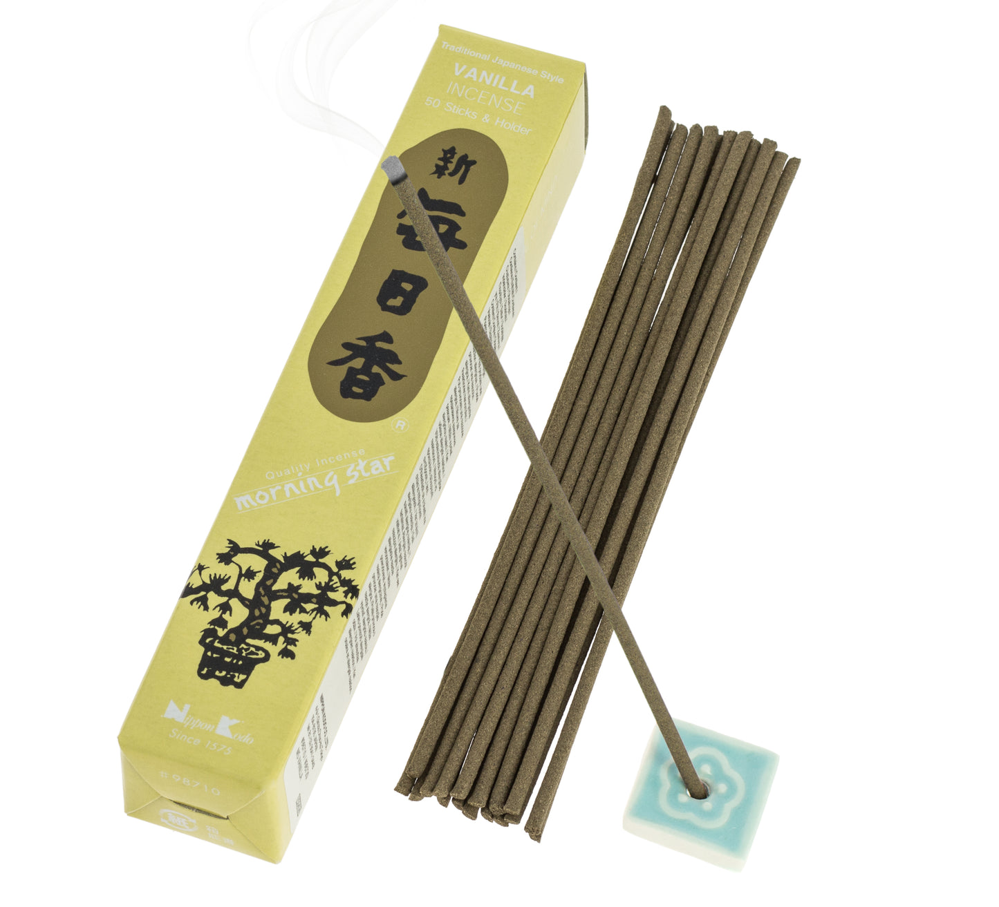 Morning Star Incense - Vanilla, 50 Sticks