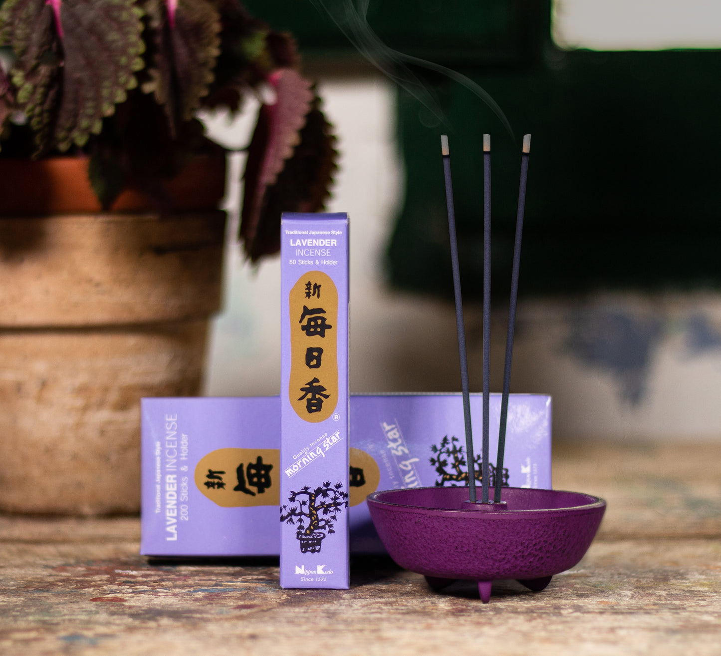 Incenso Morning Star - Lavanda, 50 bastoncini