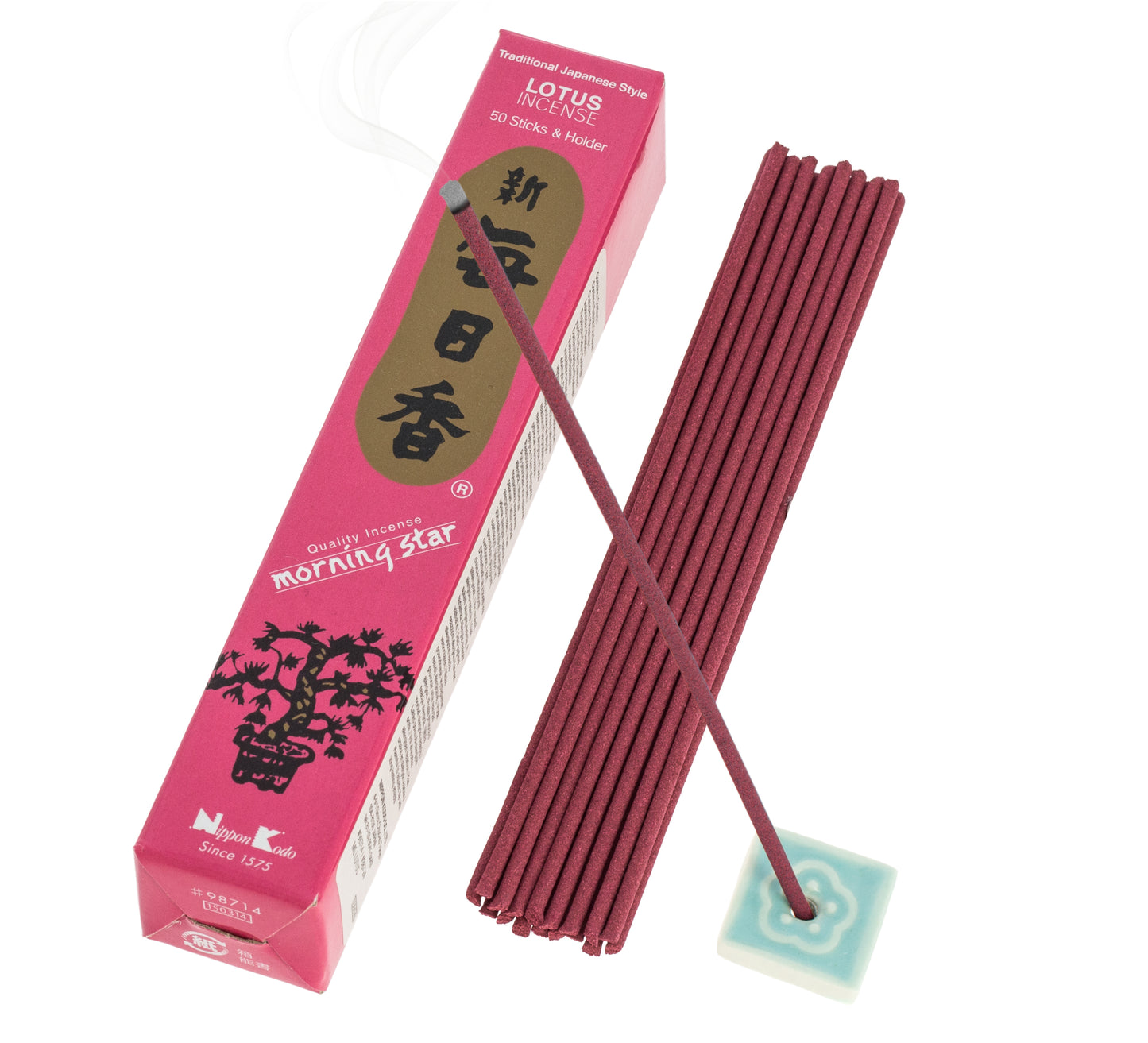 Incenso Morning Star - Lotus, 50 bastoncini