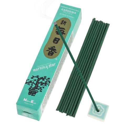 Encens Morning Star Gardénia 50 bâtonnets