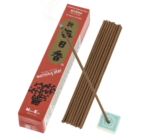 Incienso Morning Star Mirra 50 barritas