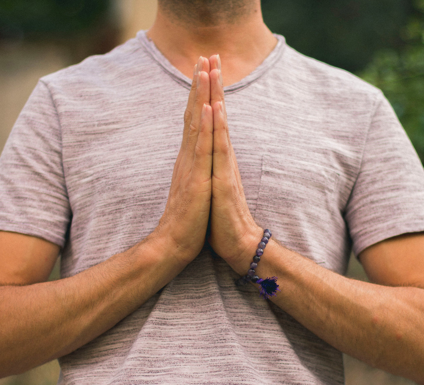 Amethyst Wrist Mala