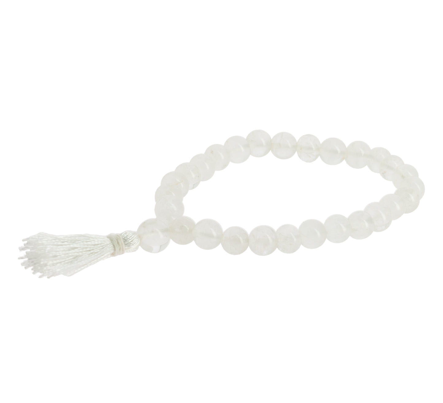 Rock Crystal Wrist Mala