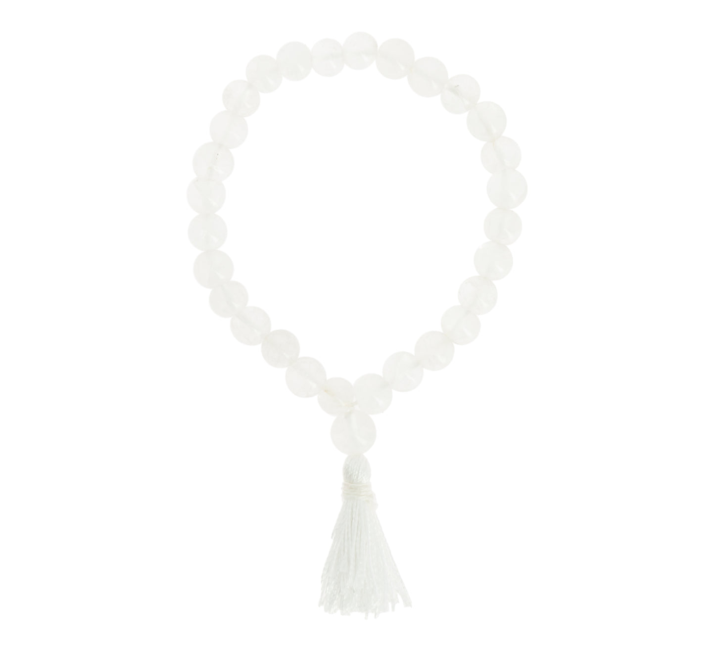 Rock Crystal Wrist Mala