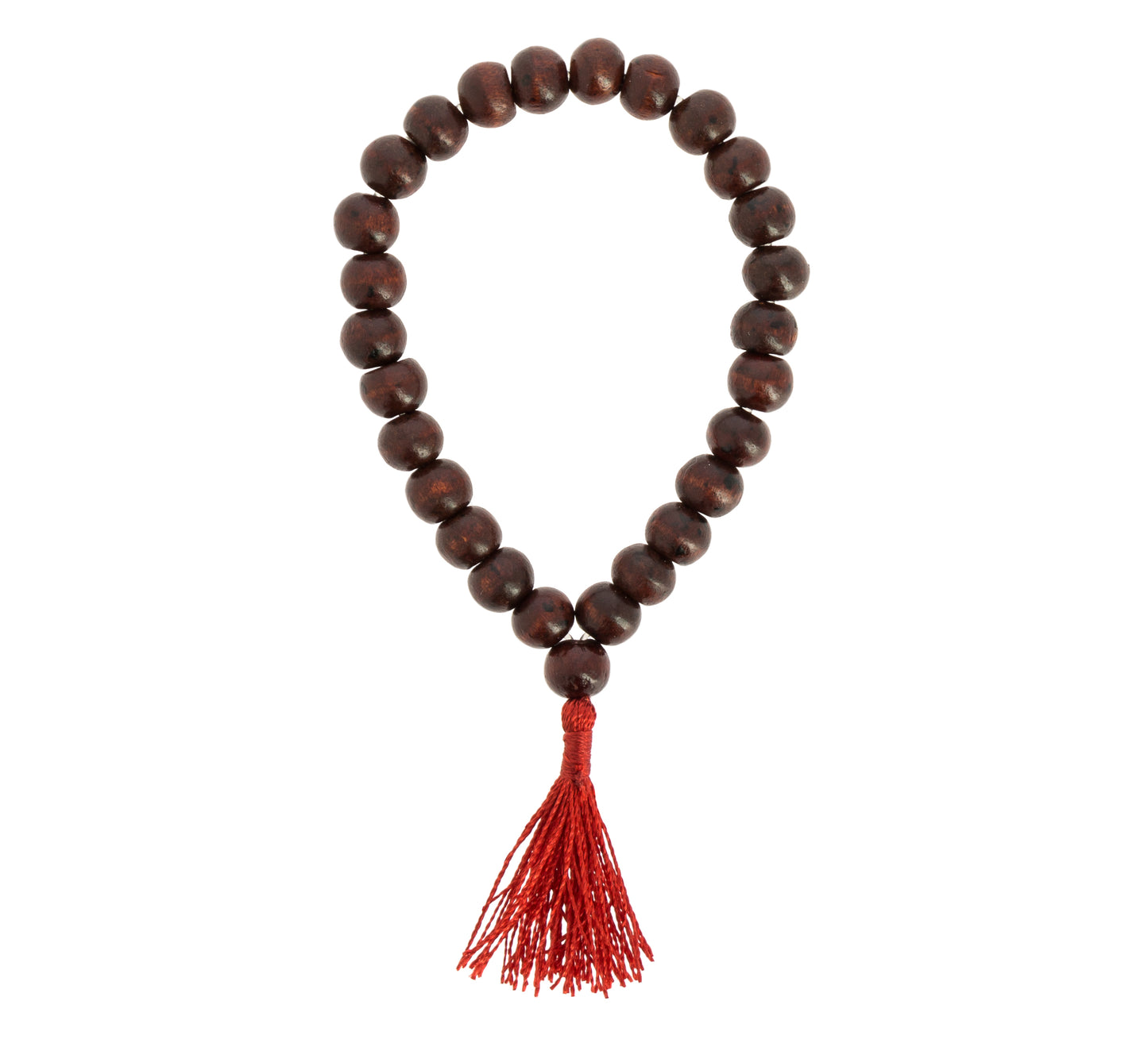 Dark Wood Wrist Mala