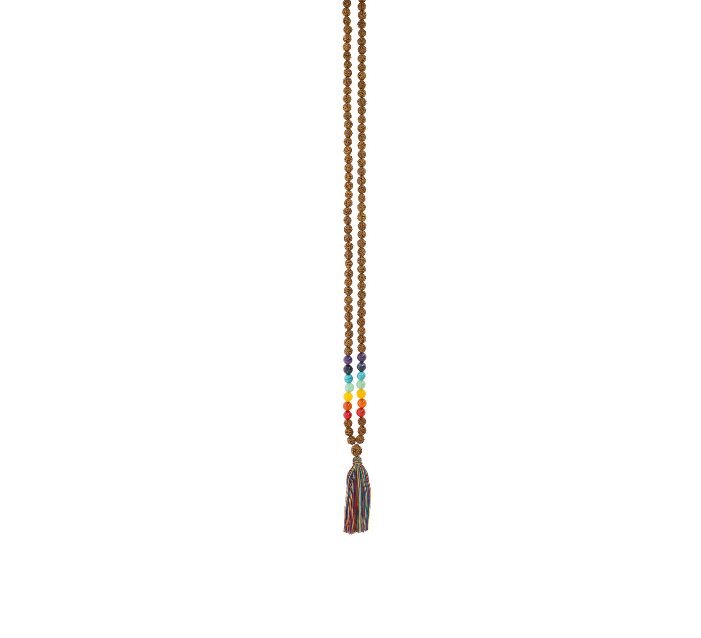 7-Chakra Rudraksha Mala