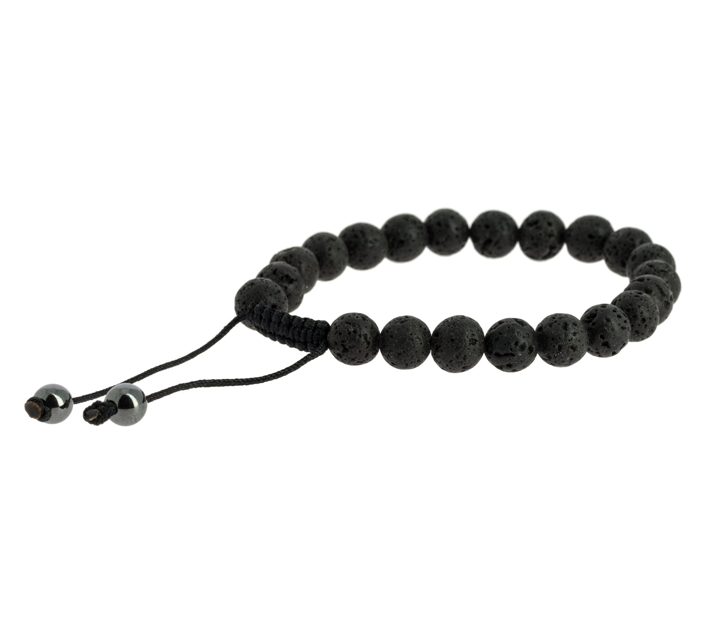 Lava Rock Wrist Mala