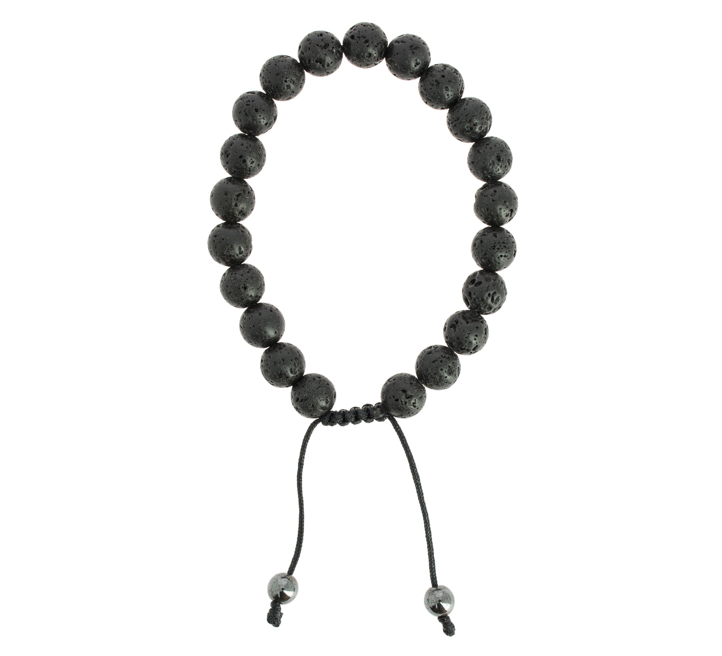 Lava Rock Wrist Mala