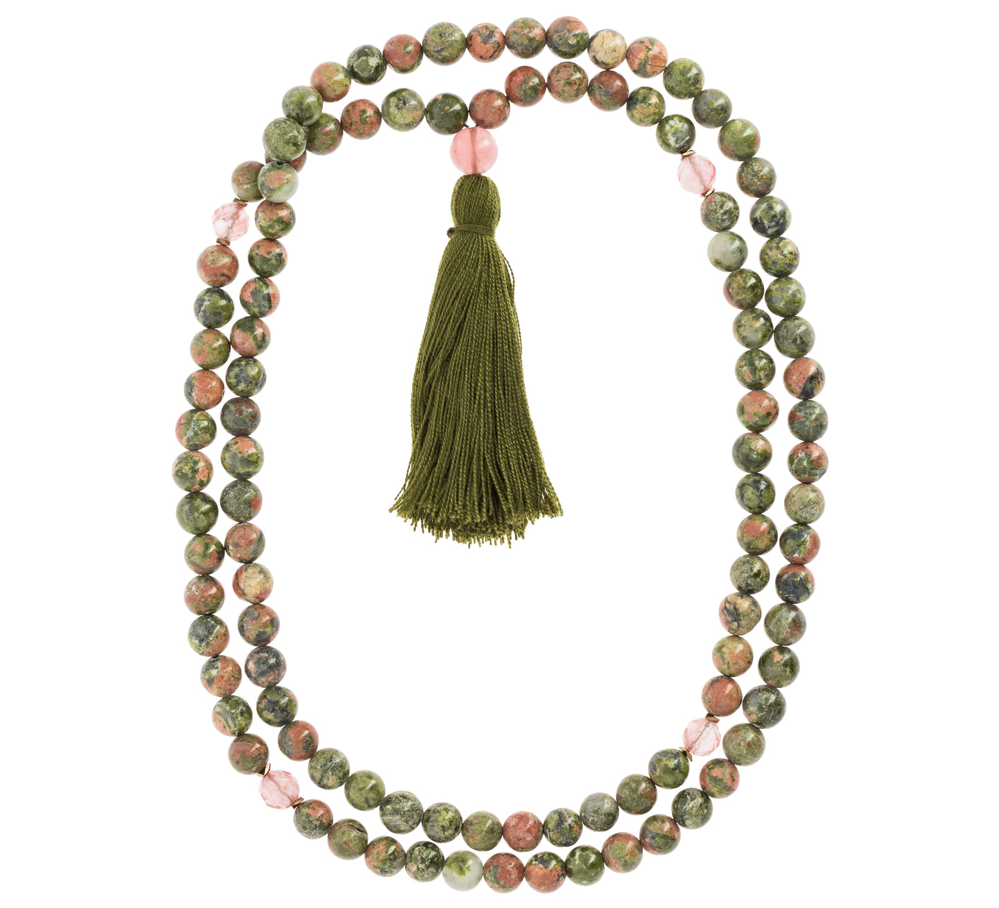 Unakite Mala