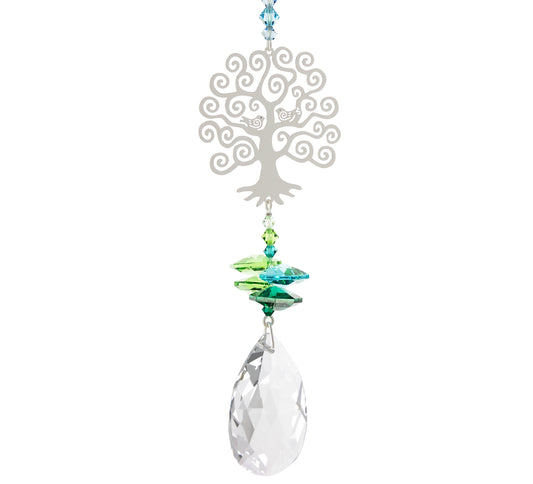 Crystal Fantasy Suncatcher - Tree of Life