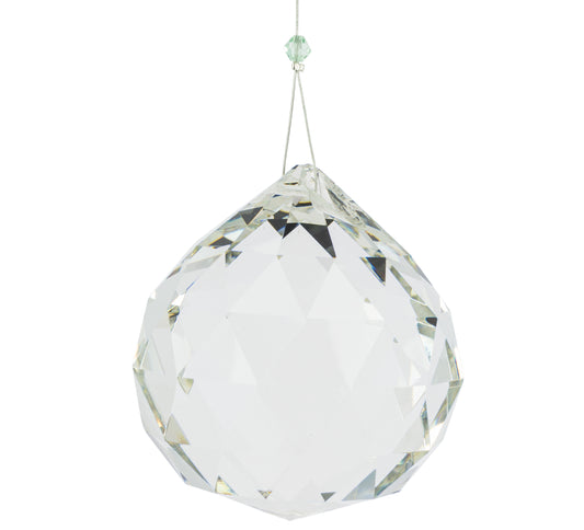Sphère de Cristal Feng Shui Facettée ø 6 cm