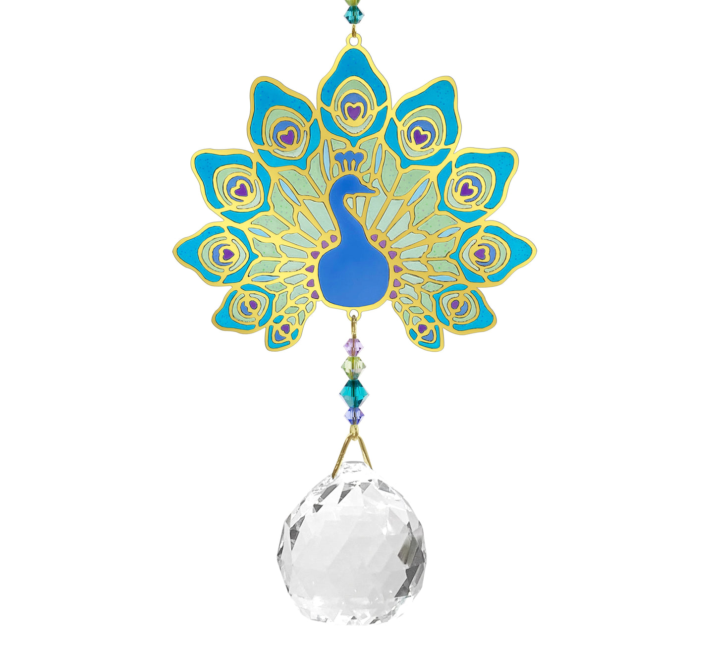 Grand Cristal Feng Shui Paon