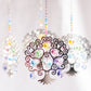 Tree of Life Crystal Suncatcher - Pure Light